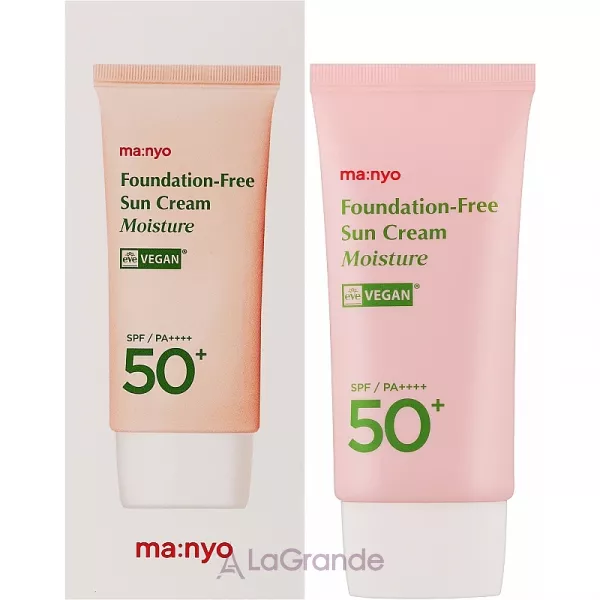 Manyo Foundation-Free Sun Cream Moisture SPF 50+ PA++++ ������������� ����������� ���� ��� ������� SPF50+ PA++++