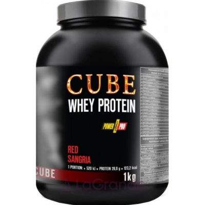 Power Pro Whey Protein Cube Red Sangria  