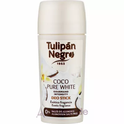 Tulipan Negro Autolift Gourmand Deo Stick Coco Pure White - 