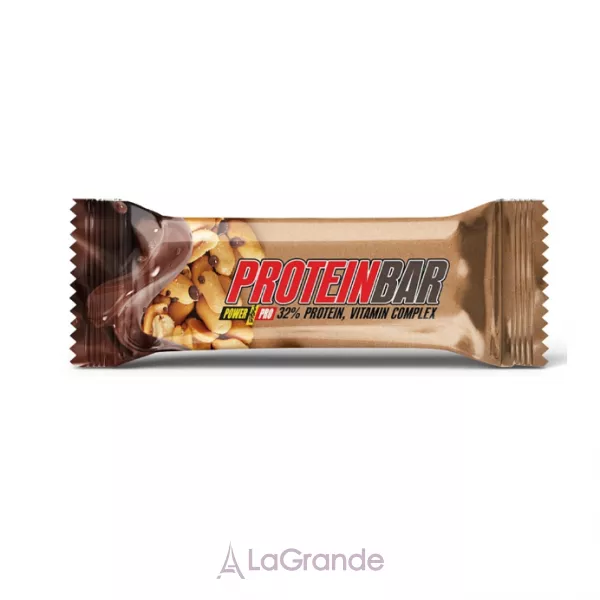 Power Pro Protein Bar 32% Peanut Caramel ����������� �������� 36% ����� 