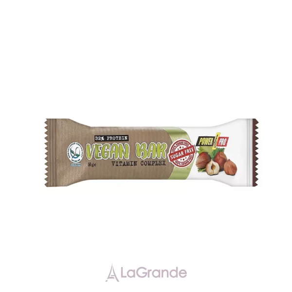 Power Pro Vegan Bar 32% Sugar Free ��������� ����������� �������� 