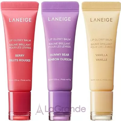 Laneige Lip Glowy Balm Trio Set     