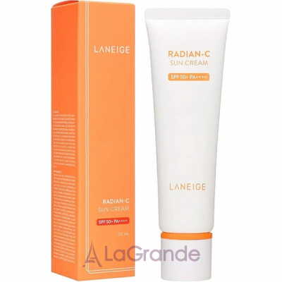 Laneige Radian-C Sun Cream SPF50+/PA++++      SPF50+/PA++++