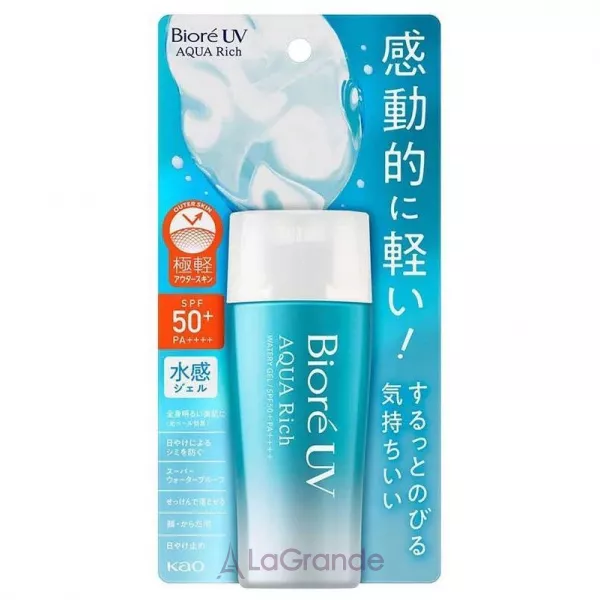 Kao Biore UV Aqua Rich Watery Gel SPF 50+ P� ++++ �������������� ����������� ���� SPF 50+ P� ++++