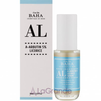 Cos DE BAHA A-Arbutin 5% Licorice AL Serum       