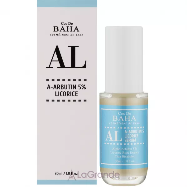 Cos DE BAHA A-Arbutin 5% Licorice AL Serum ��������� ��� ���� � ��������� � ��������