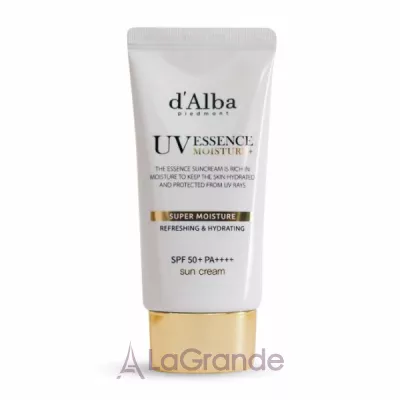 D'Alba Super Moisture Essence Sun Cream SPF 50+ PA++++     SPF 50+ PA++++