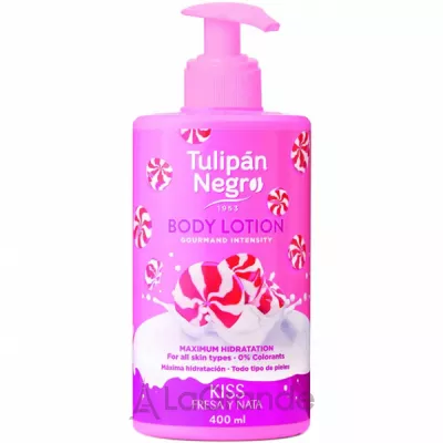 Tulipan Negro Kiss Strawberry & Cream Body Lotion    
