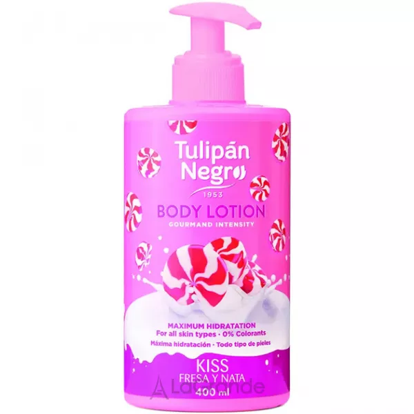 Tulipan Negro Kiss Strawberry & Cream Body Lotion ������ ��� ���� 