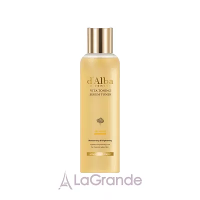 D'Alba Vita Toning Serum Toner -       