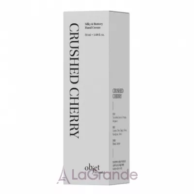 Kundal Objet by Kundal Silky&Buttery Hand Cream Crushed Cherry    -   