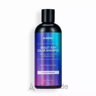 Kundal Violet Ash Color Shampoo Pear & Freesia     