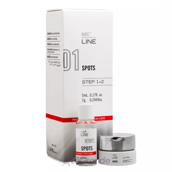 Me Line 01 Spots (peeling/5ml + mask/7g) ���� ��� ����ﳿ ������� (������������� ������ ������ 5 �� + ����� ��� ������� 7 �)