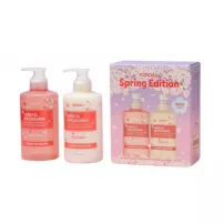 Kundal Spring Edition Cherry Blossom Set ����� ������� �� ����� �� �������� "�������� �����" (shampoo/500ml+h/cond/500ml)