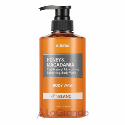 Kundal Honey & Macadamia Body Wash Blanc    