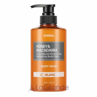 Kundal Honey & Macadamia Body Wash Blanc    