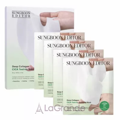 Sungboon Editor Deep Collagen Cica Teatree Soothing Mask ����������� ����� ��� �������