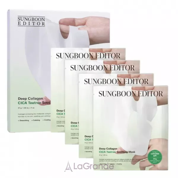 Sungboon Editor Deep Collagen Cica Teatree Soothing Mask ������������� ����� ��� ����
