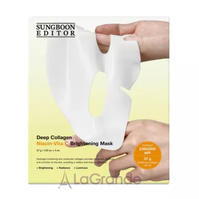 Sungboon Editor Deep Collagen Niacin Vita C Brightening Mask ������������ ���������� ����� ��� ������� � ��������� � �����������