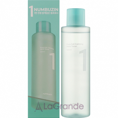 Numbuzin No.1 Pure-Full Calming Herb Toner    