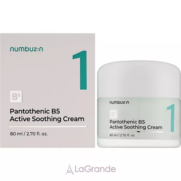 Numbuzin No.1 Pantothenic B5 Active Soothing Cream ������������ ���� ��� �������
