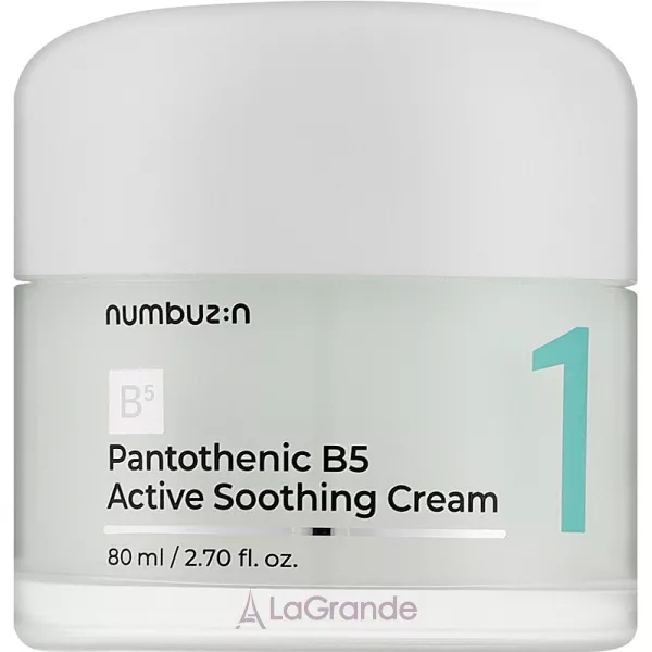 Numbuzin No.1 Pantothenic B5 Active Soothing Cream ������������ ���� ��� �������