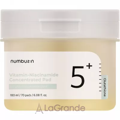 Numbuzin No.5 Vitamin-Niacinamide Concentrated Pad -    