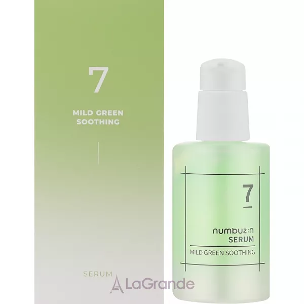 Numbuzin No.7 Mild Green Soothing Serum ����������� ��������� ��� ������� ���� �������