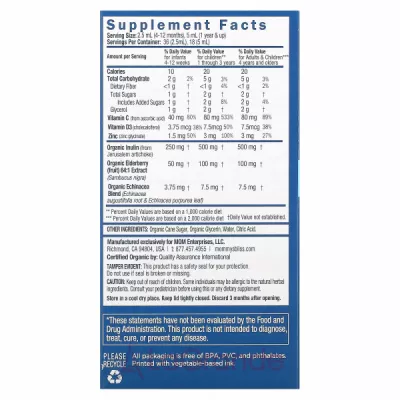 Mommy's Bliss Baby Elderberry Drops       ,    4 +