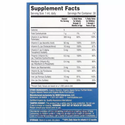 Mommy's Bliss Baby Multivitamin + Iron г       2 ,   