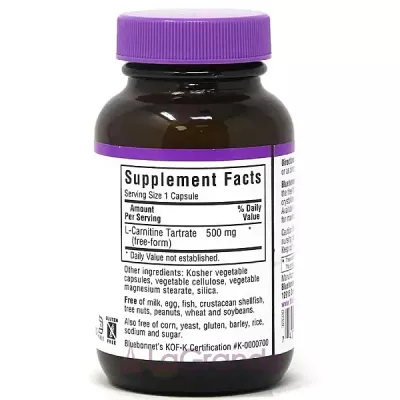 Bluebonnet Nutrition L-Carnitine ĳ  