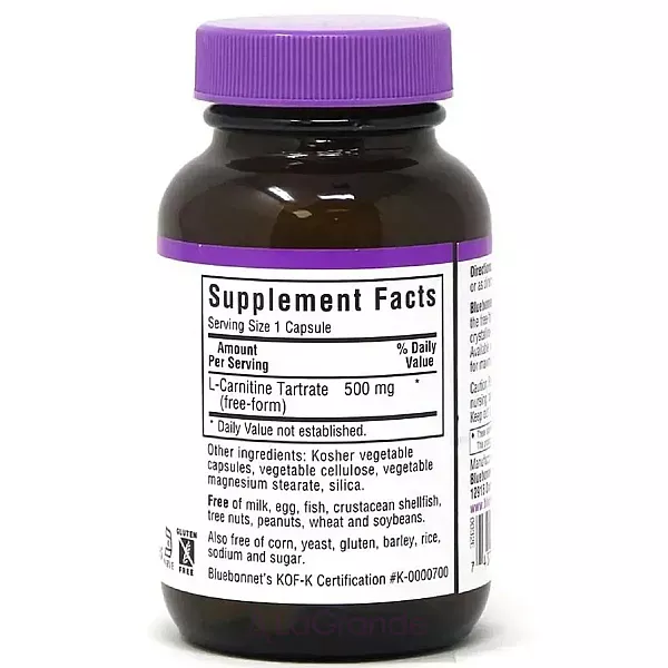 Bluebonnet Nutrition L-Carnitine ĳ������ ������� 