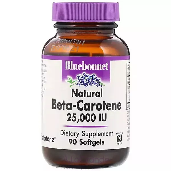 Bluebonnet Nutrition Natural Beta-Carotene 25000 IU ĳ������ ������� 