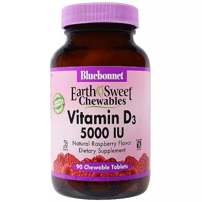 Bluebonnet Nutrition Vitamin D3 5000 IU ĳ  