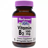 Bluebonnet Nutrition Vitamin B2 100 mg ����������� ������� "������� �2", 100 ��