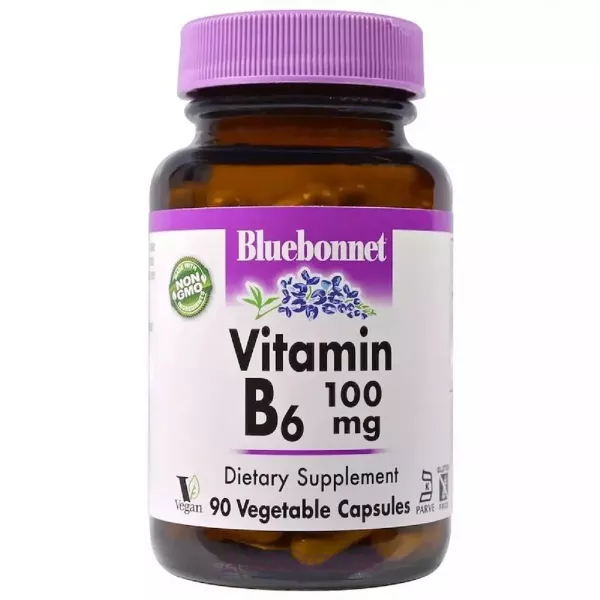 Bluebonnet Nutrition Vitamin B6 100 mg ����������� ������� 
