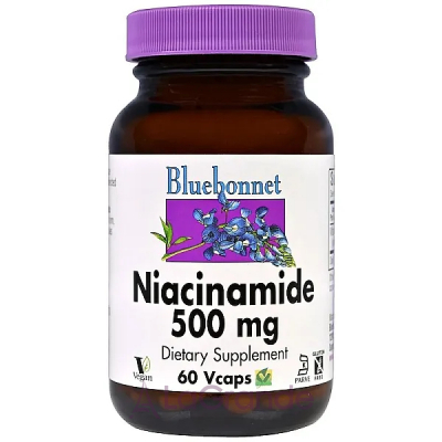 Bluebonnet Nutrition Niacinamide 500 mg   