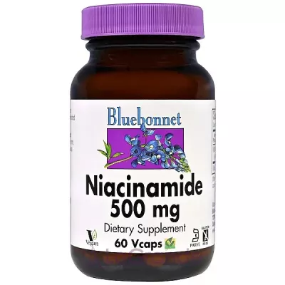 Bluebonnet Nutrition Niacinamide 500 mg   