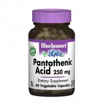 Bluebonnet Nutrition Pantothenic Acid 250 mg ����������� ������� "������������ �������", 250 ��