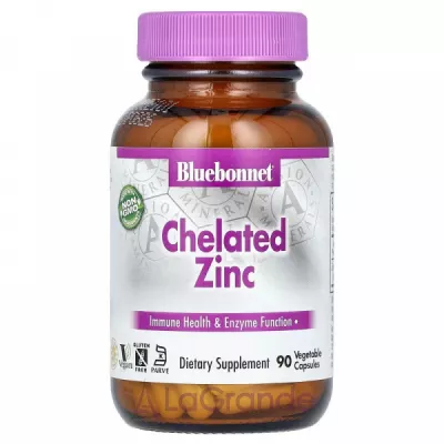 Bluebonnet Nutrition Chelated Zinc ĳ  