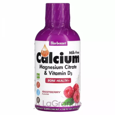 Bluebonnet Nutrition Calcium Magnesium Citrate Plus Vitamin D3   