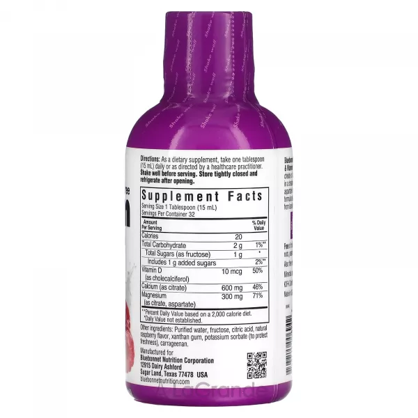 Bluebonnet Nutrition Calcium Magnesium Citrate Plus Vitamin D3 ����������� ������� 