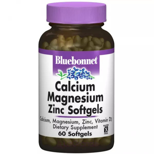 Bluebonnet Nutrition Calcium Magnesium Zinc Softgels ����������� ������� 