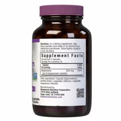 Bluebonnet Nutrition Magnesium Malate   