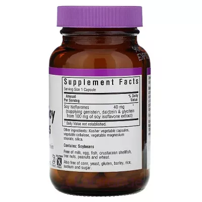 Bluebonnet Nutrition Non-GMO Soy Isoflavones ĳ  
