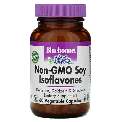 Bluebonnet Nutrition Non-GMO Soy Isoflavones ĳ  