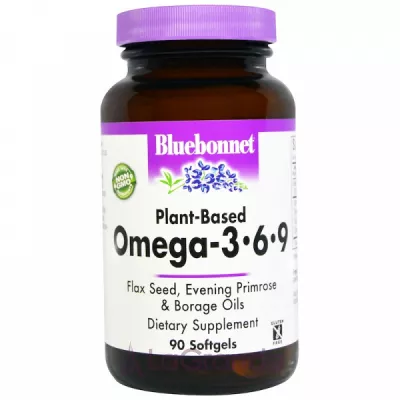 Bluebonnet Nutrition Plant-Based Omega-3-6-9   