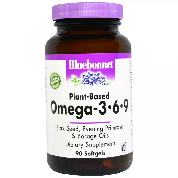 Bluebonnet Nutrition Plant-Based Omega-3-6-9 ����������� ������� 