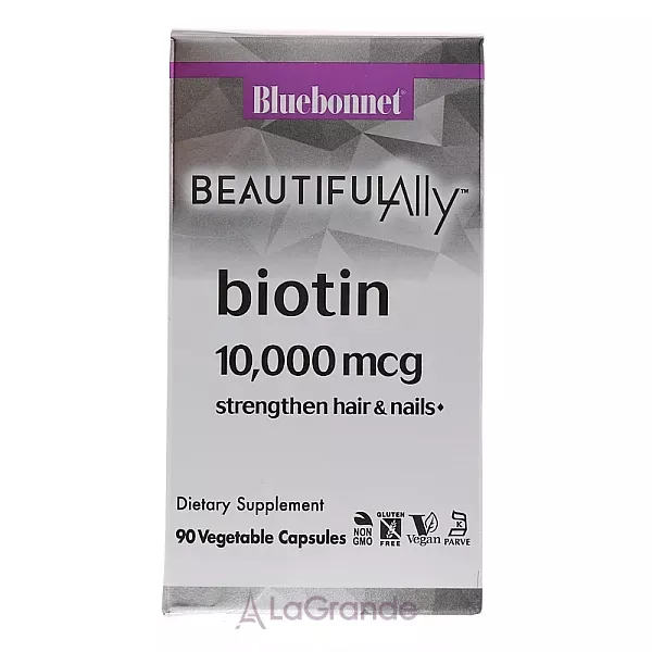 Bluebonnet Nutrition Biotin 10000 mcg ����������� ������� ��� �������� ����� � ������ 
