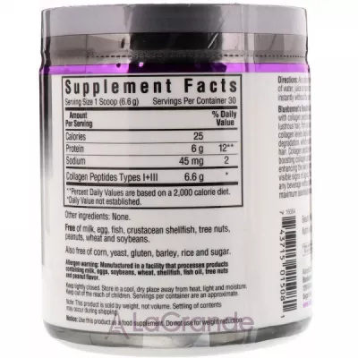Bluebonnet Nutrition Beautiful Ally Collagen Type I + III     ,    